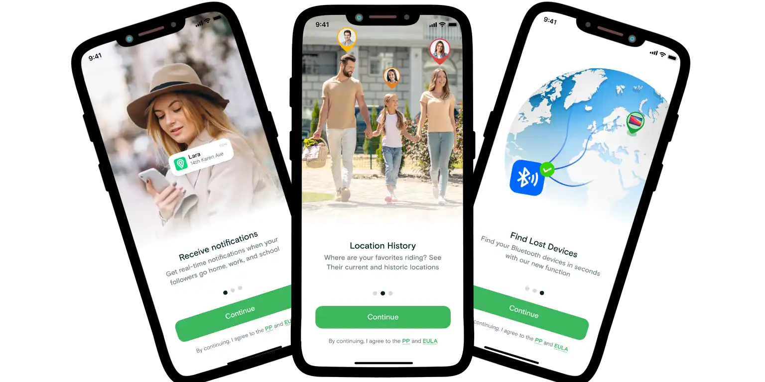 A screen from the Number Tracker app.